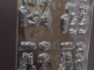 00065 شفاف شكولاطة 20 قطعة