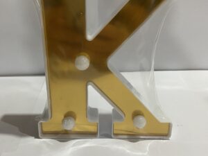 100411 مصباح led حرف K