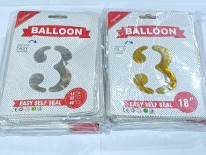 100711 بالون الارقام 25 قطعة رقم 3