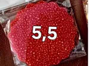 102615  أورغونزا موشتي 5.5 لون أحمر 25