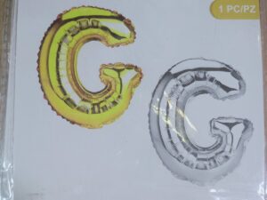 102851 بالونات الحروف 10 قطع حرف G