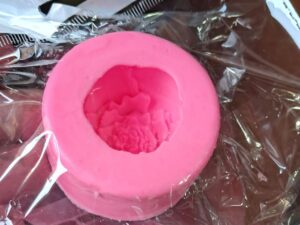102935 مول سيليكون 3d  شكل وردة