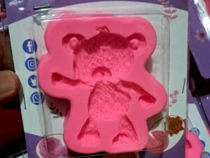 102934 مول سيليكون 3d شكل دبدوب