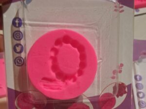 196 مول سيليكون 3d شكل سبحة