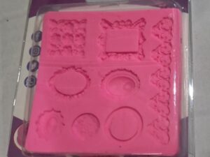 189 مول سيليكون 3d شكل كادر مرآة