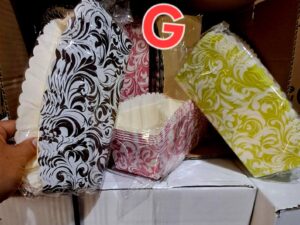 103207 كيسات كايك ورق حجم كبير 5 قطع