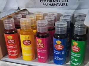 103710 ملون غذائي سائل 5 ألوان 15 قطعة