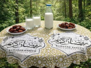 103605 ناب رمضان كريم شكل دائري 50 قطعة
