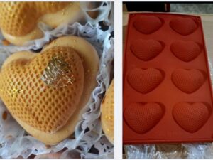 103824 مول سيليكون قلب 8