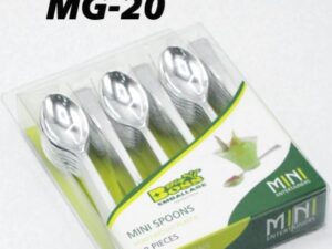 103991 ملاعق بلاستيكية فضية 48 قطعة MG 20