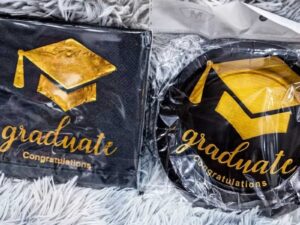 104011 صحون ومناديل التخرج