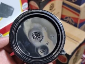 104053 سوتارت مدور بلاستيك لون أسود 50 قطعة