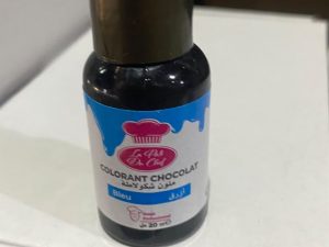 104423 ملون الشكولاطة لون أزرق