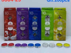 104478 شموع باستي 10 قطع