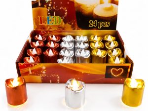 104472 شموع 24 قطعة  Led